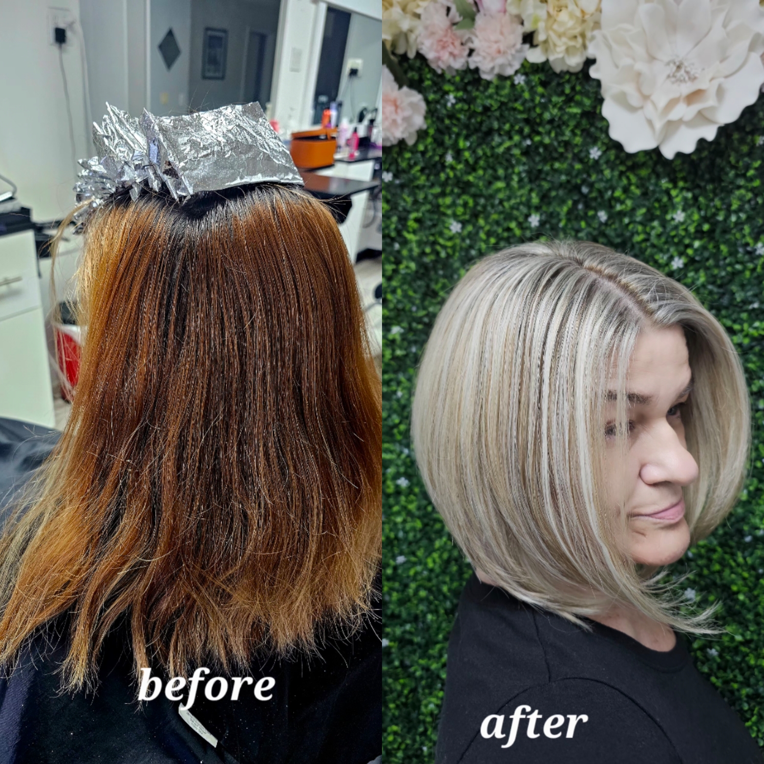 Full balayage at Pink Hair Salon, Clearwater FL