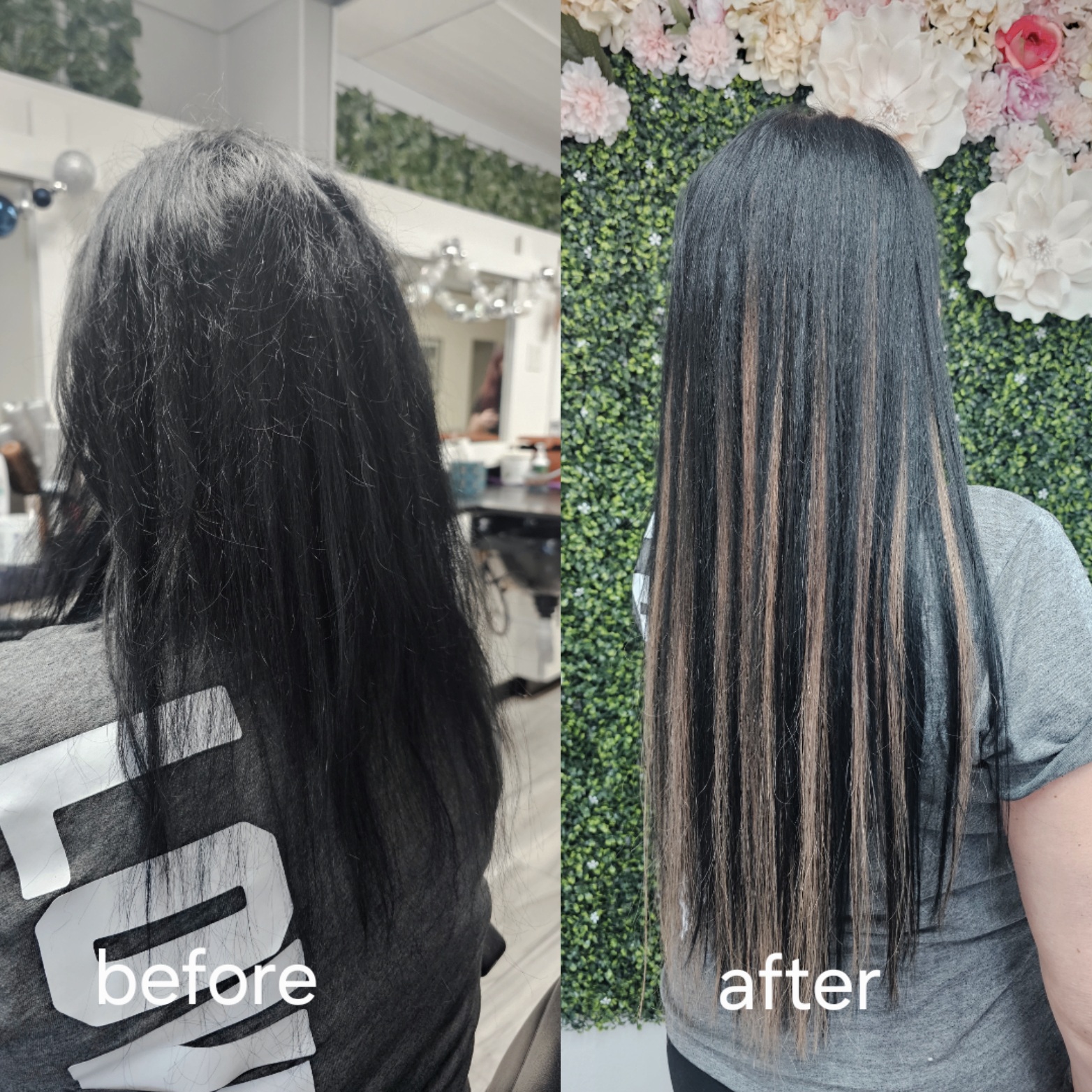 Full balayage at Pink Hair Salon, Clearwater FL