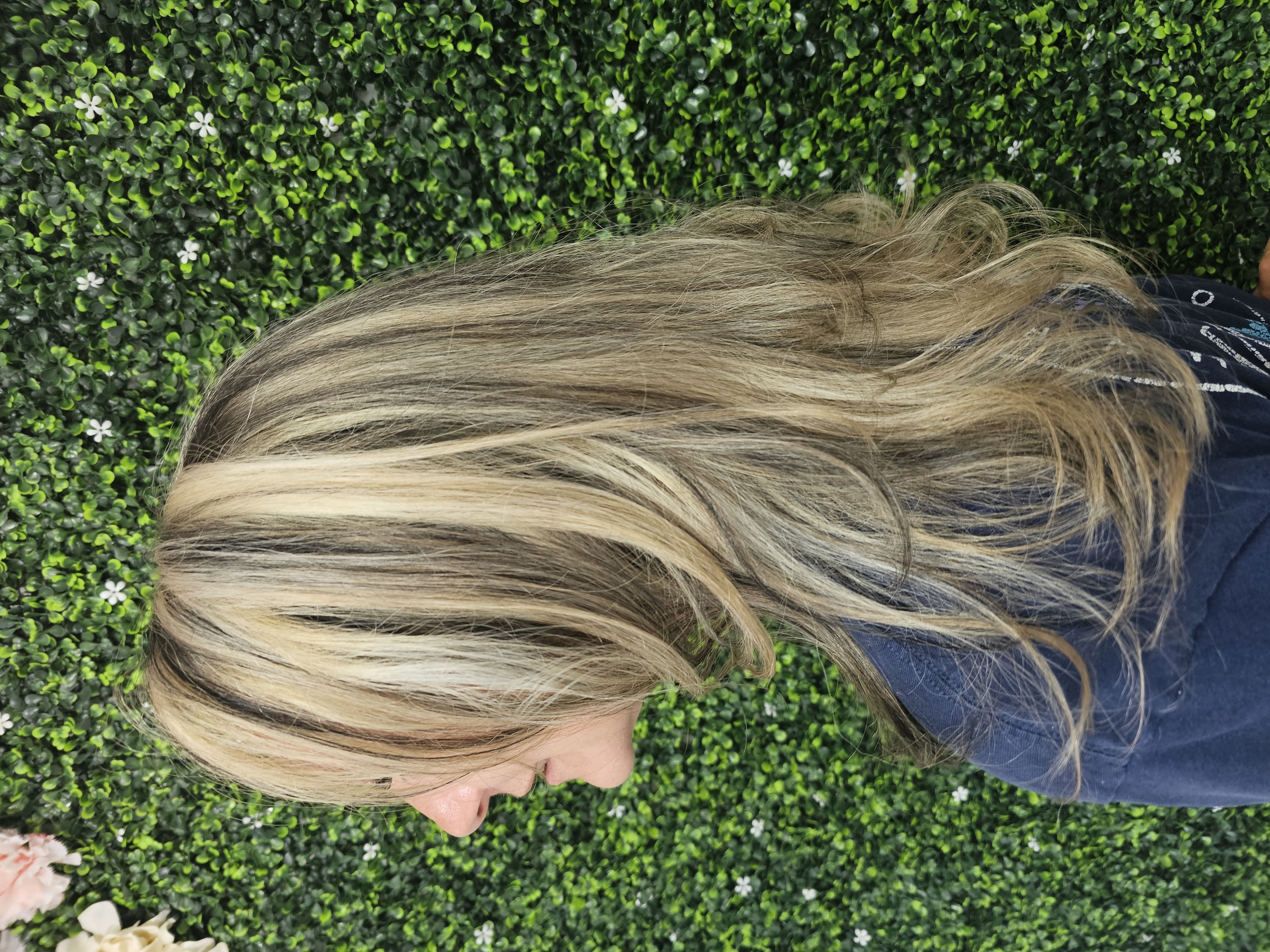 Perm at Pink Hair Salon, Clearwater FL